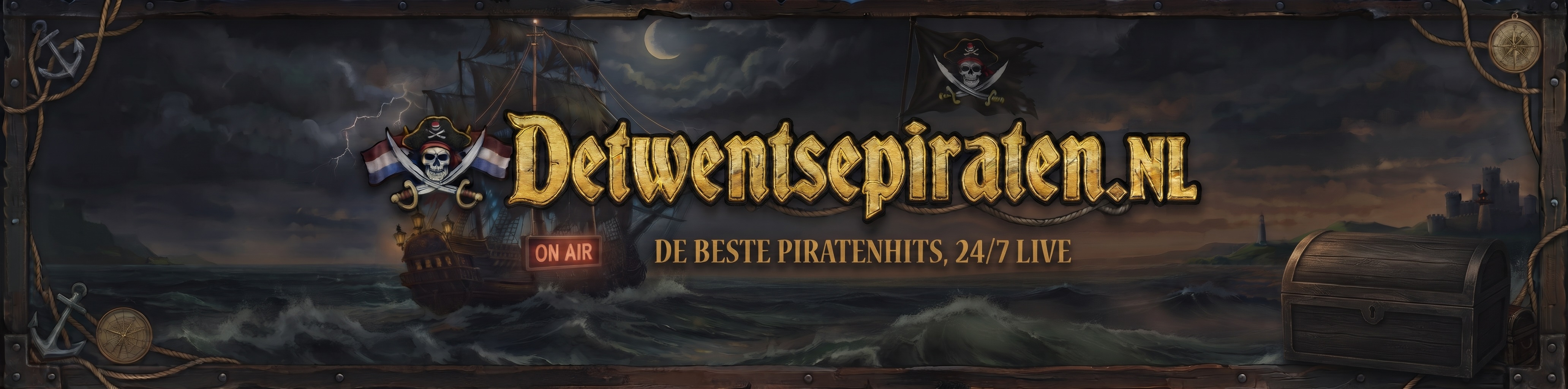 De Twentse Piraten Banner